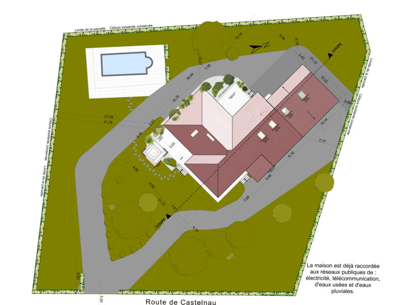 Plan de Masse Projeté